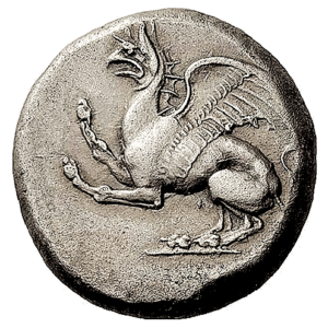 ancien drachme griffon