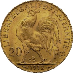 20 Francs Marianne coq