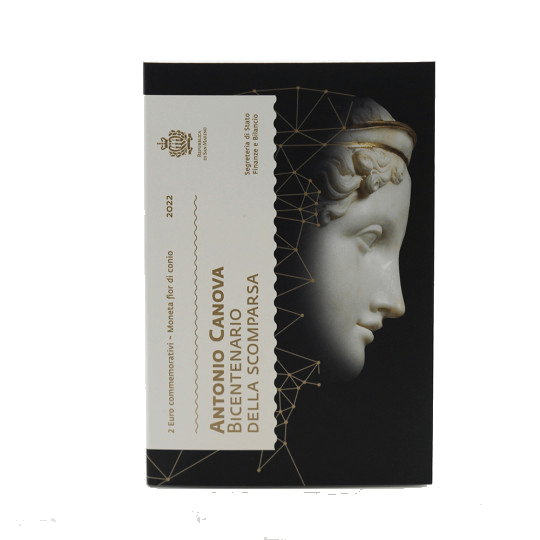 2 euros Antonio Canova - Saint Marin - 2022-2